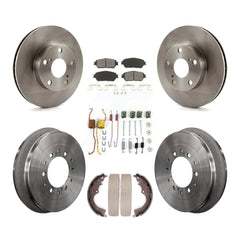 Transit Auto K8S-102396 Disc Brake Kit for 2015 Toyota Tacoma - Front and Rear product image