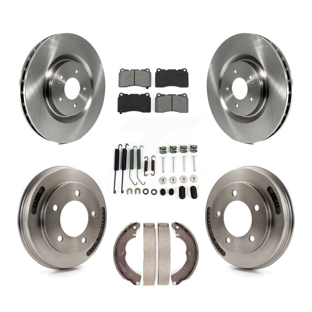 Transit Auto K8S-102398 Disc Brake Kit for 2008 Mitsubishi Lancer - Front and Rear product image