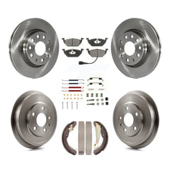 Transit Auto K8S-102402 Disc Brake Kit for 2011-2012 Volkswagen Jetta - Front and Rear product image
