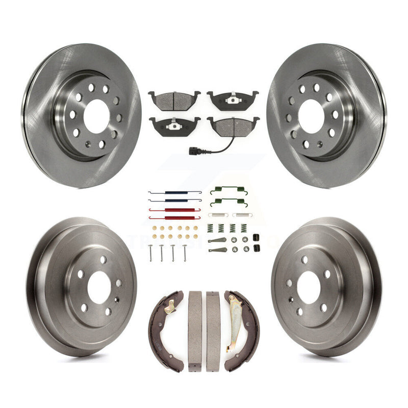 Transit Auto K8S-102402 Disc Brake Kit for 2011-2012 Volkswagen Jetta - Front and Rear product image