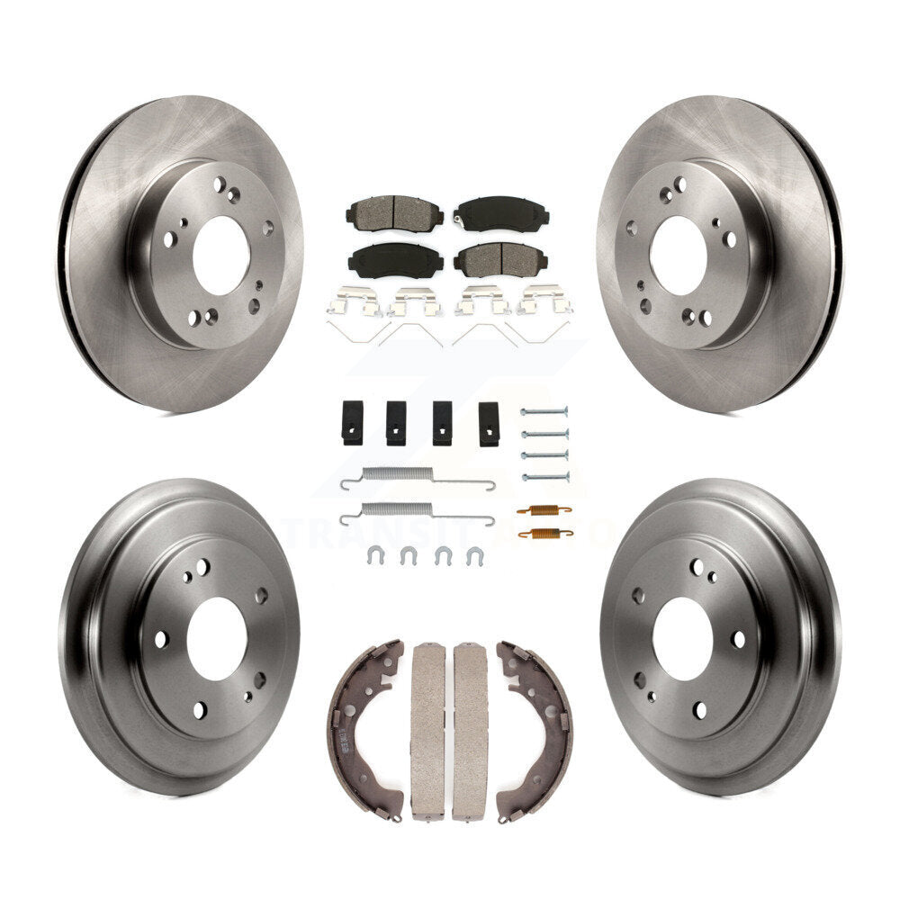 Transit Auto K8S-102403 Disc Brake Kit for 2015 Honda Civic - Front and Rear product image