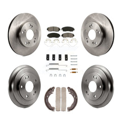 Transit Auto K8S-102403 Disc Brake Kit for 2015 Honda Civic - Front and Rear product image