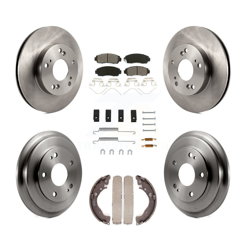 Transit Auto K8S-102403 Disc Brake Kit for 2015 Honda Civic - Front and Rear product image