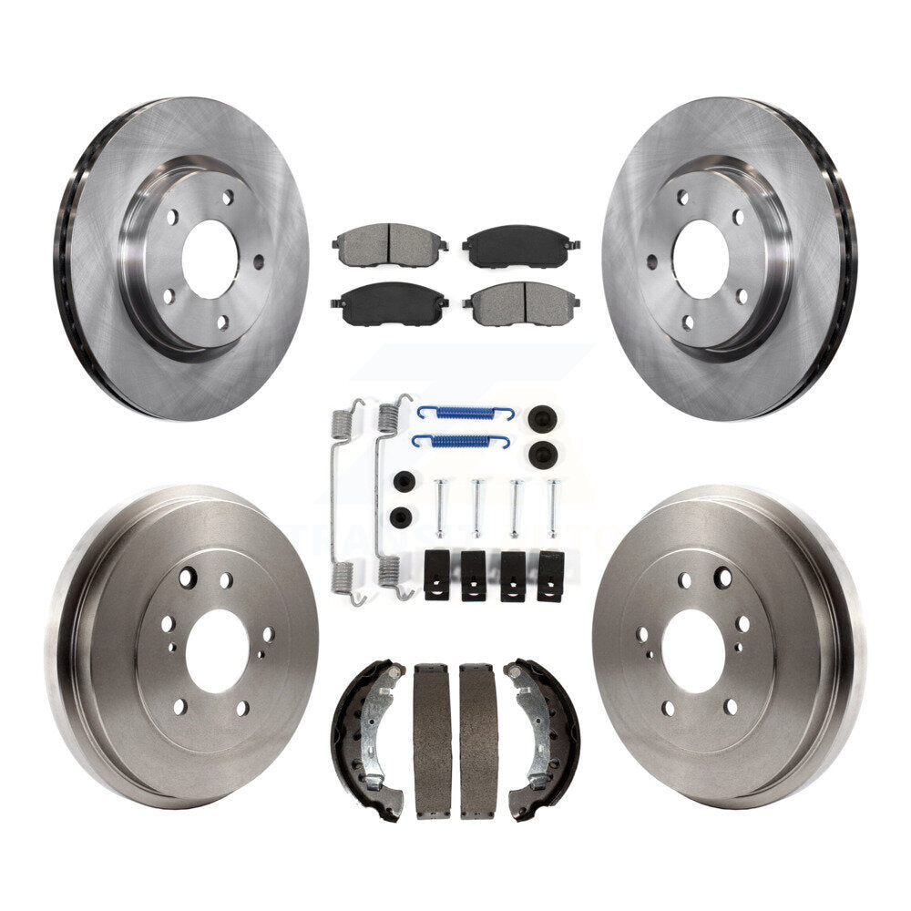 Transit Auto K8S-102404 Disc Brake Kit for 2013-2019 Nissan Sentra - Front and Rear product image