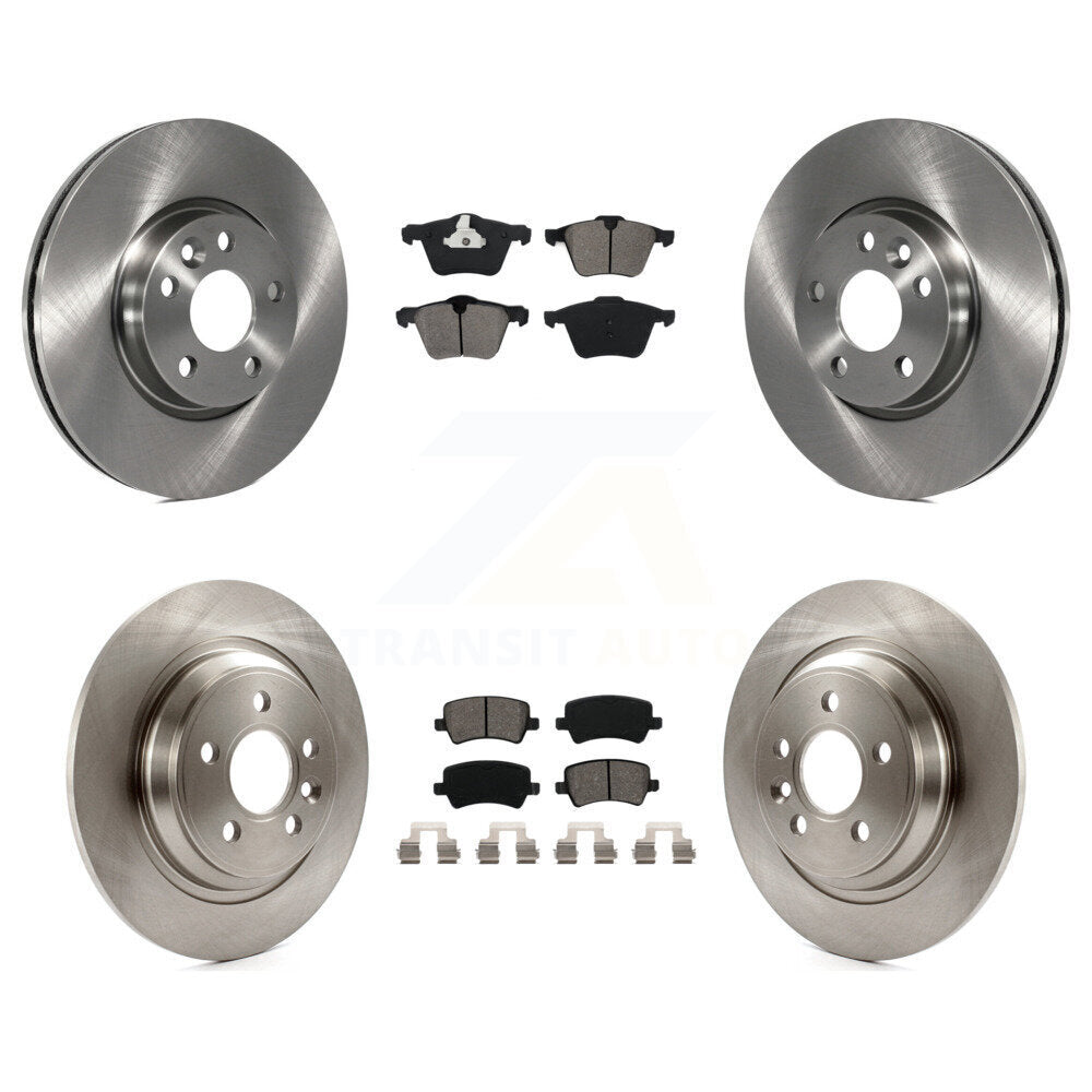 Transit Auto K8S-102406 Disc Brake Kit for 2008 Volvo V70 - Front and Rear product image