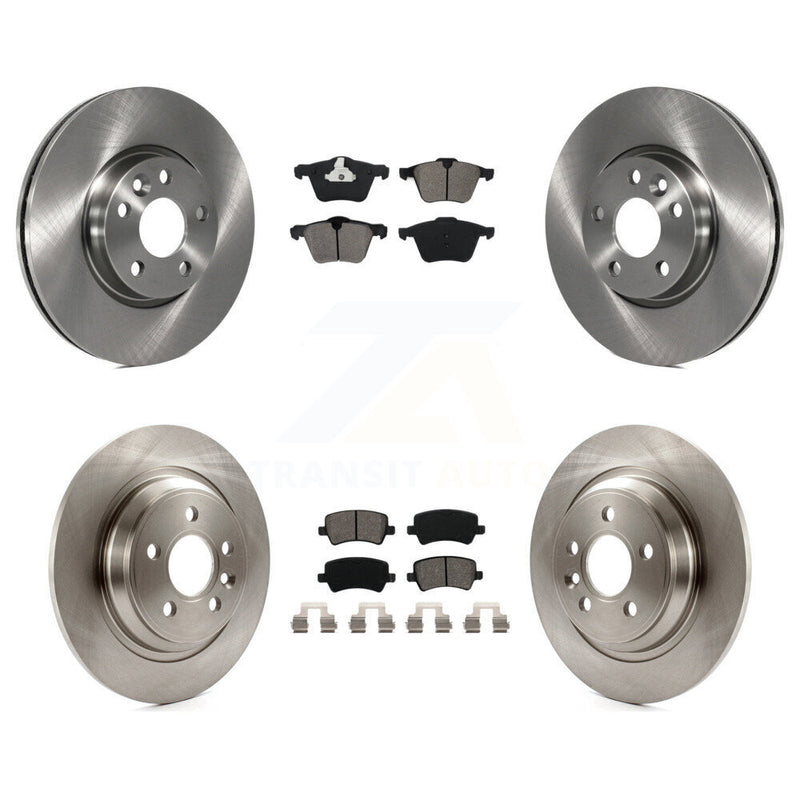 Transit Auto K8S-102406 Disc Brake Kit for 2008 Volvo V70 - Front and Rear product image