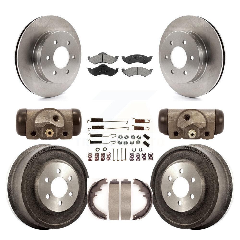 Transit Auto K8S-102411 Disc Brake Kit for 2000-2002 Dodge Dakota, Dodge Durango - Front and Rear product image