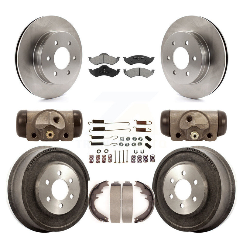 Transit Auto K8S-102411 Disc Brake Kit for 2000-2002 Dodge Dakota, Dodge Durango - Front and Rear product image