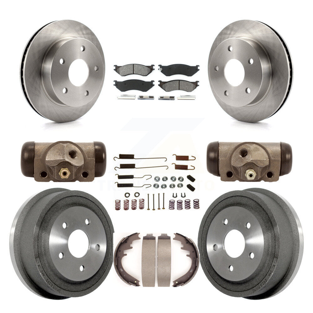 Transit Auto K8S-102412 Disc Brake Kit for 2000-2001 Dodge Ram 1500 - Front and Rear product image