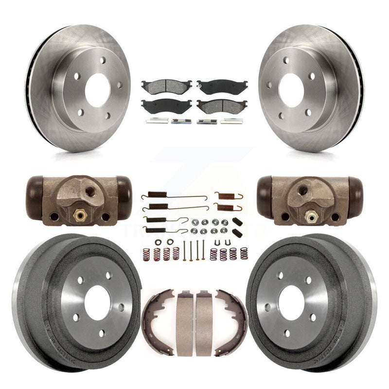 Transit Auto K8S-102412 Disc Brake Kit for 2000-2001 Dodge Ram 1500 - Front and Rear product image