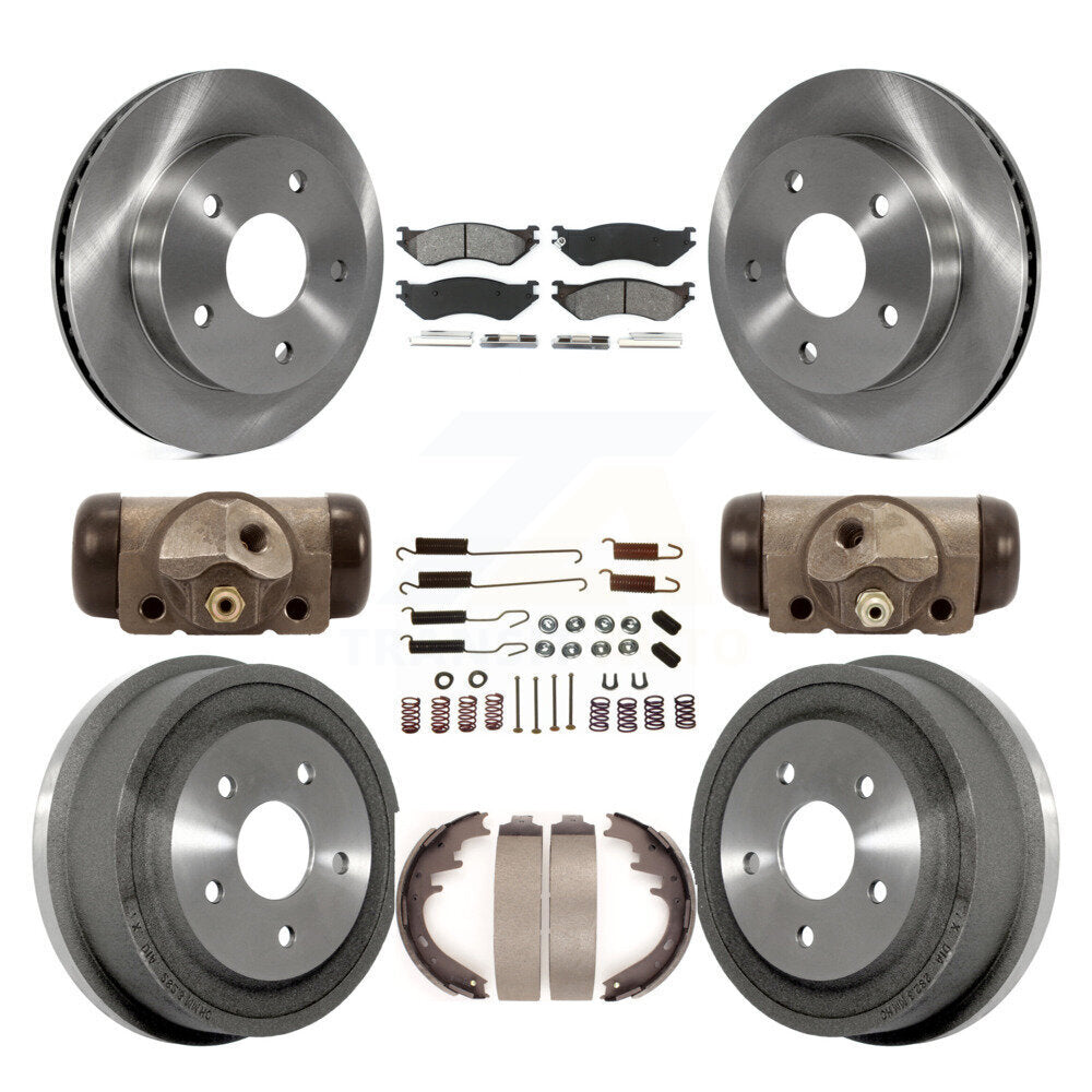 Transit Auto K8S-102413 Disc Brake Kit for 2000-2001 Dodge Ram 1500 - Front and Rear product image
