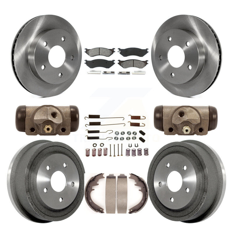 Transit Auto K8S-102413 Disc Brake Kit for 2000-2001 Dodge Ram 1500 - Front and Rear product image