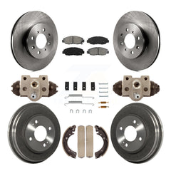 Transit Auto K8S-102423 Disc Brake Kit for 2001-2005 Honda Civic - Front and Rear product image