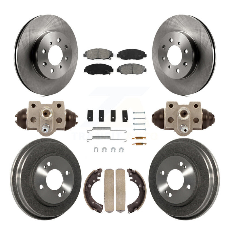 Transit Auto K8S-102423 Disc Brake Kit for 2001-2005 Honda Civic - Front and Rear product image