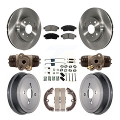 Transit Auto K8S-102436 Disc Brake Kit for 1993-1997 Geo Prizm, Toyota Corolla - Front and Rear product image
