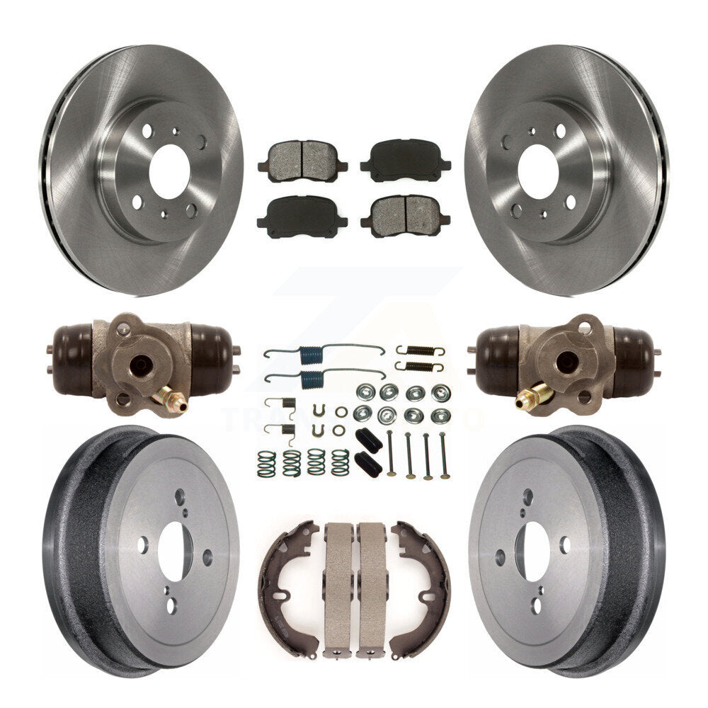 Transit Auto K8S-102439 Disc Brake Kit for 1999-2002 Toyota Corolla - Front and Rear product image