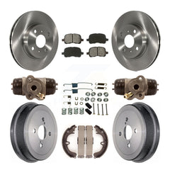 Transit Auto K8S-102439 Disc Brake Kit for 1999-2002 Toyota Corolla - Front and Rear product image