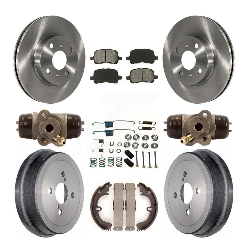 Transit Auto K8S-102439 Disc Brake Kit for 1999-2002 Toyota Corolla - Front and Rear product image
