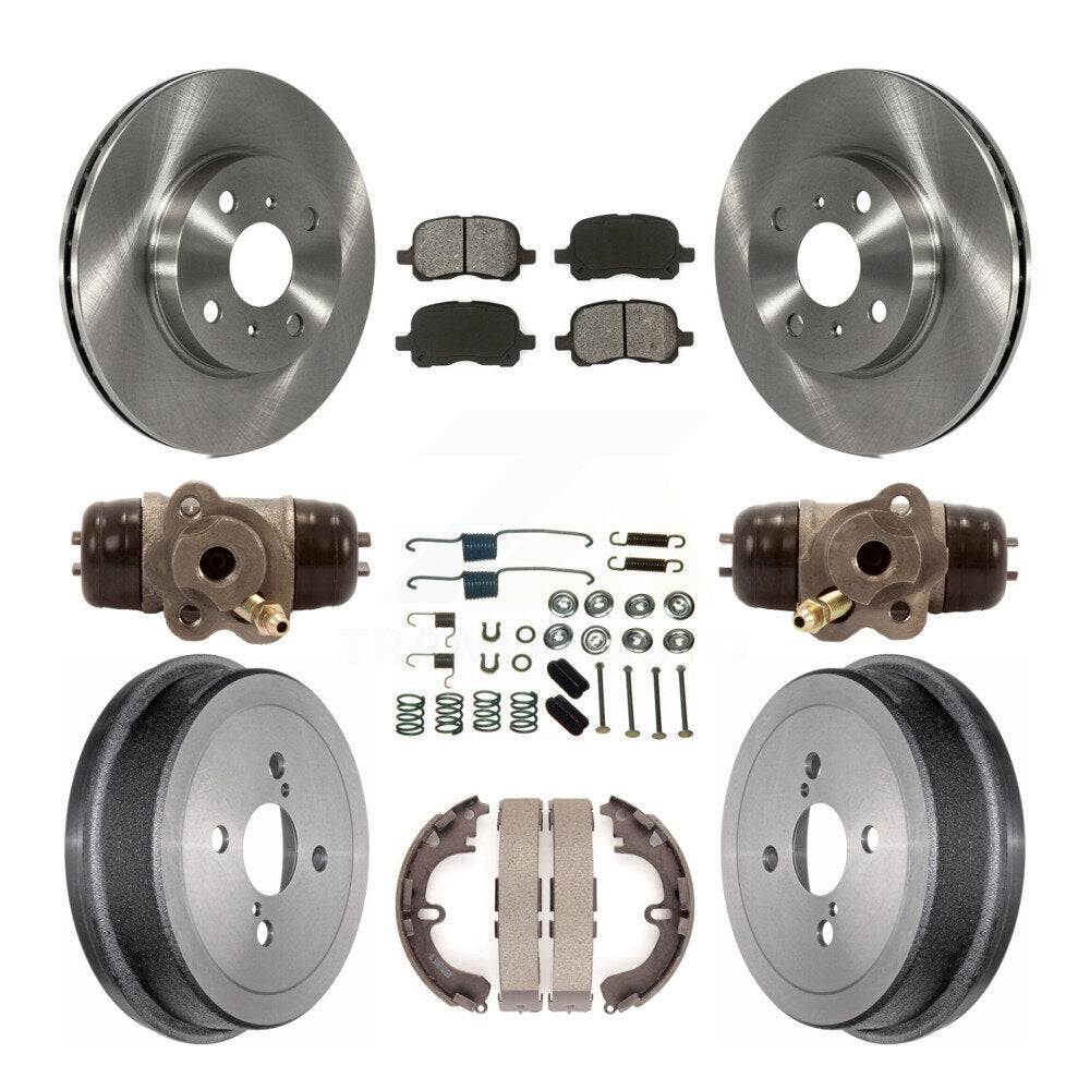 Transit Auto K8S-102441 Disc Brake Kit for 1998-2002 Chevrolet Prizm, Toyota Corolla - Front and Rear product image