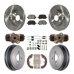 Transit Auto K8S-102441 Disc Brake Kit for 1998-2002 Chevrolet Prizm, Toyota Corolla - Front and Rear product image