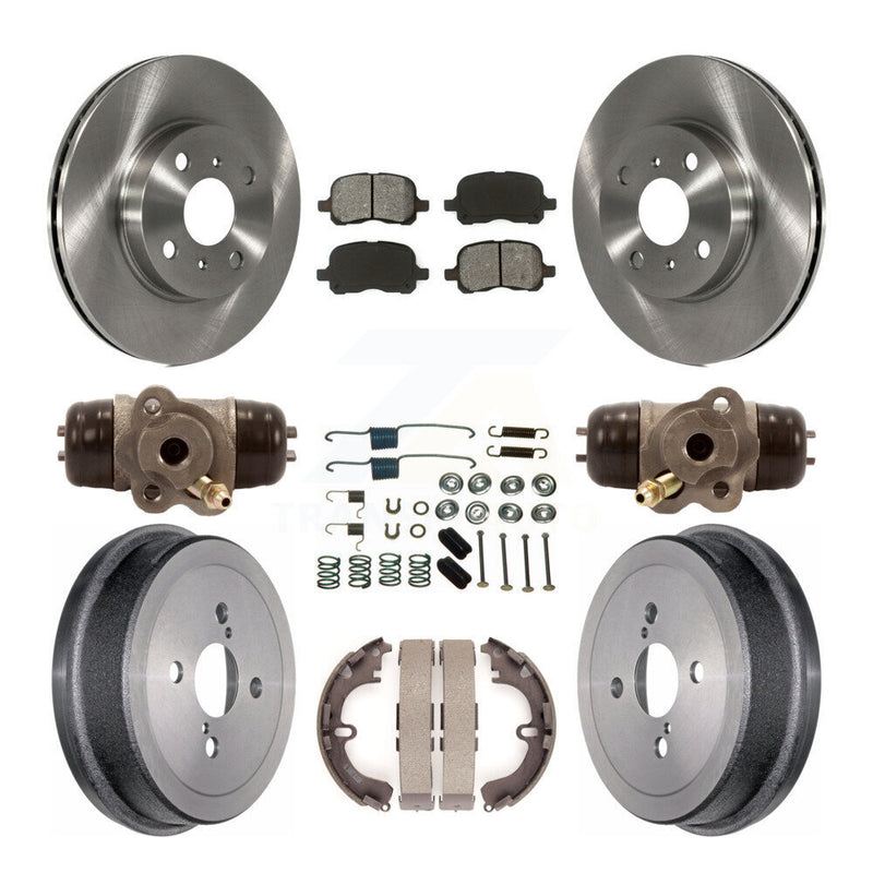 Transit Auto K8S-102441 Disc Brake Kit for 1998-2002 Chevrolet Prizm, Toyota Corolla - Front and Rear product image