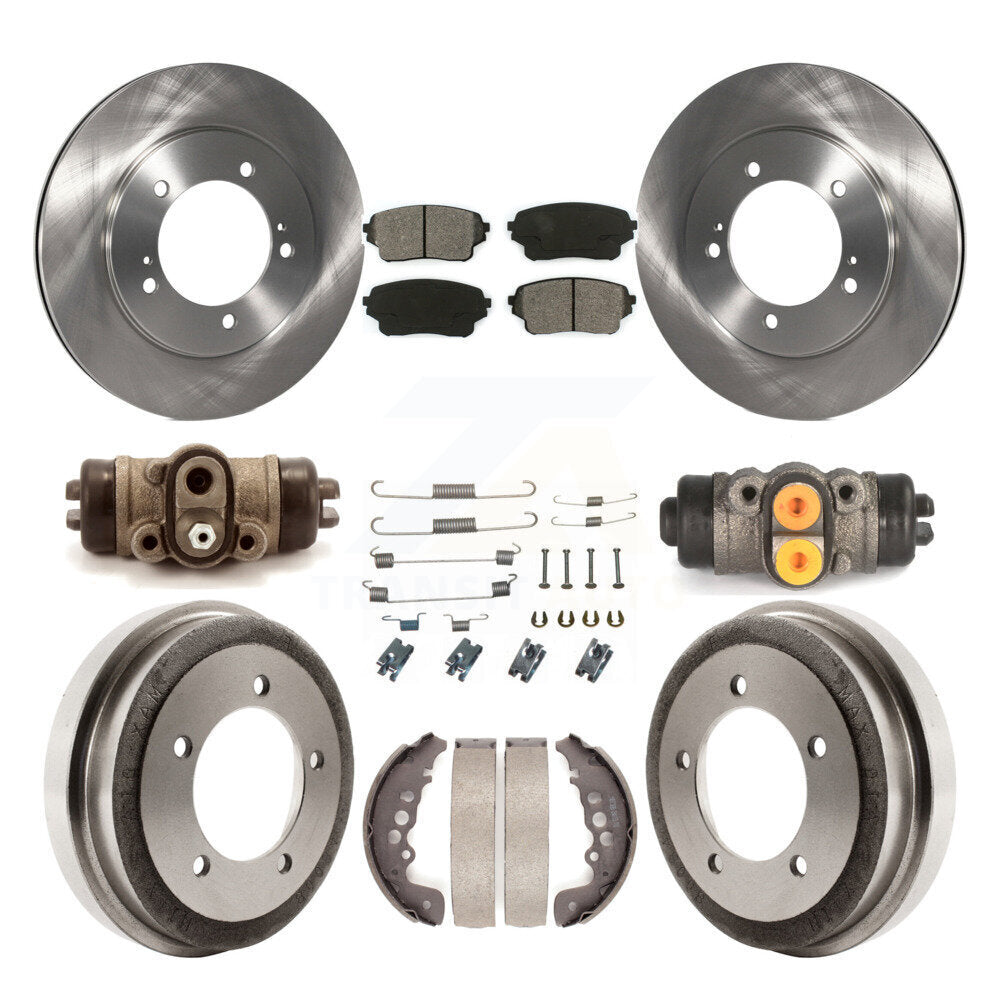 Transit Auto K8S-102445 Disc Brake Kit for 2004 Suzuki Grand Vitara - Front and Rear product image