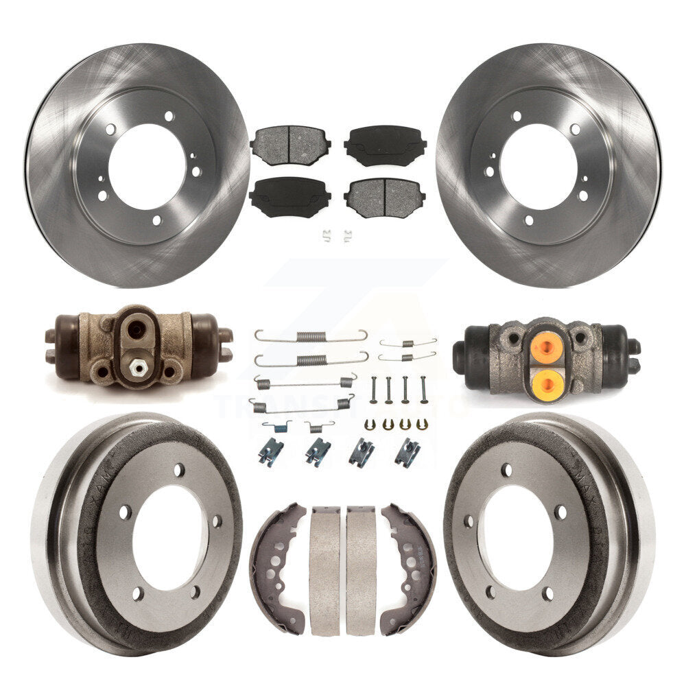 Transit Auto K8S-102446 Disc Brake Kit for 2000-2005 Suzuki Grand Vitara - Front and Rear product image