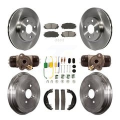 Transit Auto K8S-102457 Disc Brake Kit for 2006-2014 Toyota Yaris - Front and Rear product image