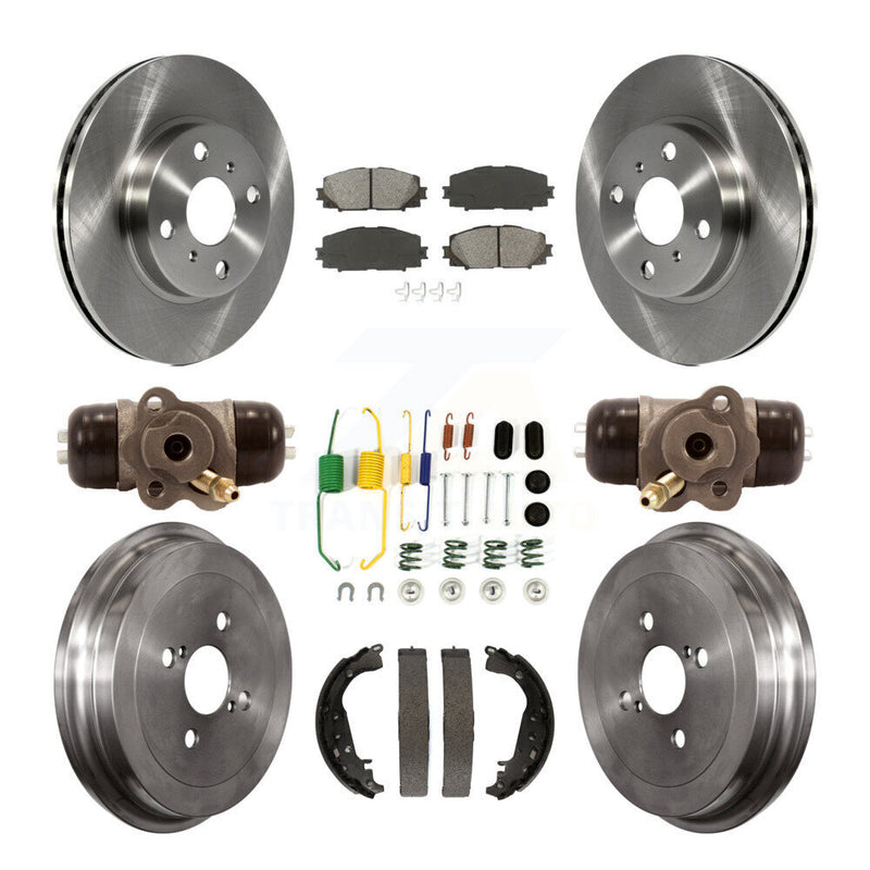 Transit Auto K8S-102457 Disc Brake Kit for 2006-2014 Toyota Yaris - Front and Rear product image