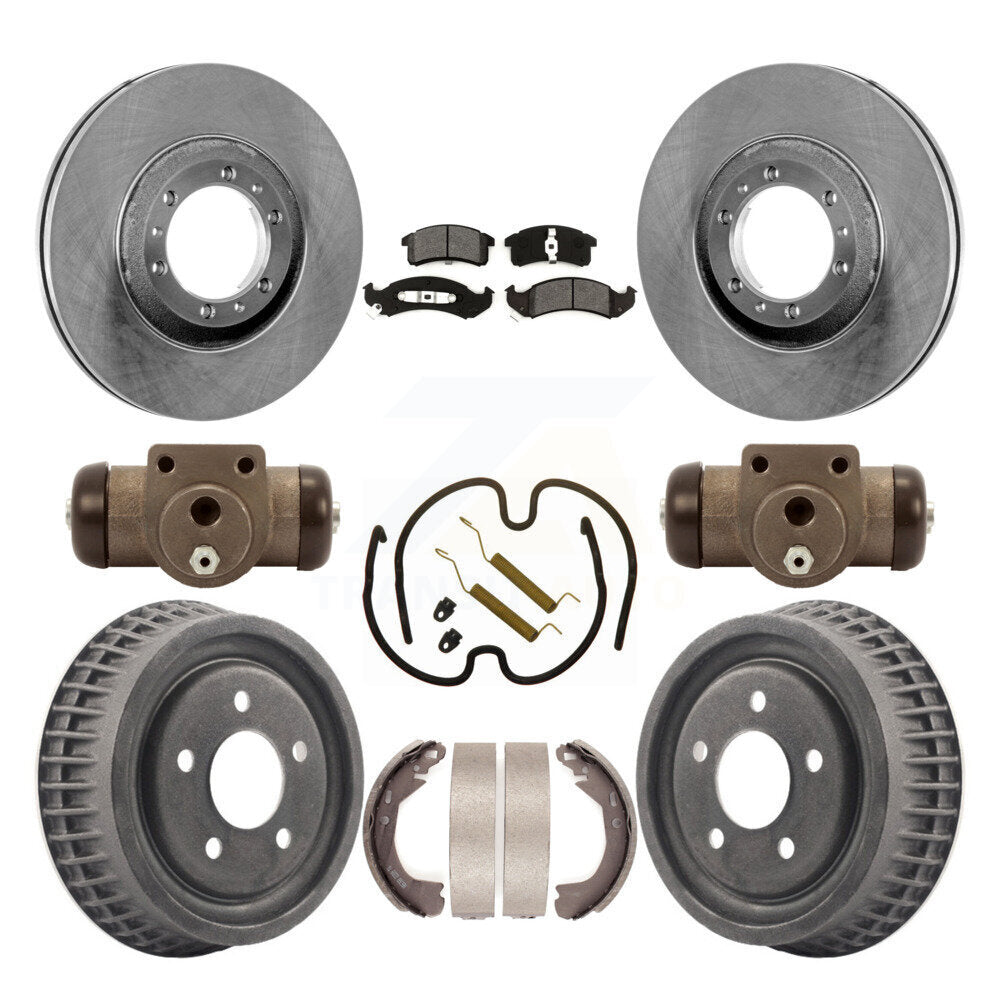 Transit Auto K8S-102470 Disc Brake Kit for 1994-1996 Oldsmobile 88, Buick LeSabre, Buick Park Avenue & more - Front and Rear product image