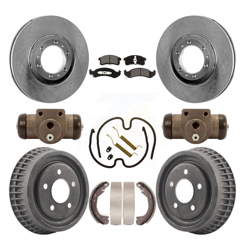 Transit Auto K8S-102470 Disc Brake Kit for 1994-1996 Oldsmobile 88, Buick LeSabre, Buick Park Avenue & more - Front and Rear product image