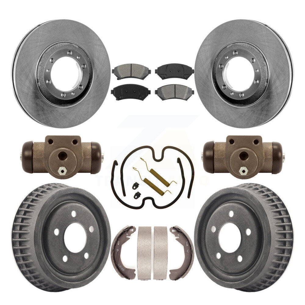 Transit Auto K8S-102471 Disc Brake Kit for 1997-2005 Chevrolet Venture, Pontiac Montana, Oldsmobile Silhouette & more - Front and Rear product image