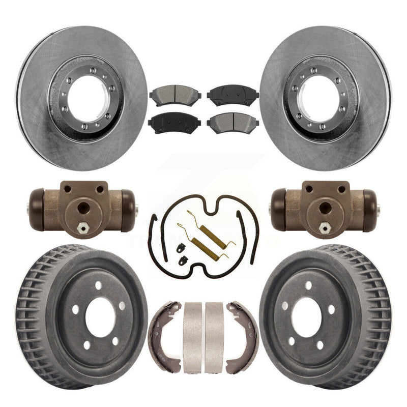 Transit Auto K8S-102471 Disc Brake Kit for 1997-2005 Chevrolet Venture, Pontiac Montana, Oldsmobile Silhouette & more - Front and Rear product image