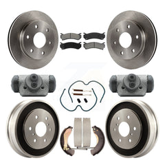 Transit Auto K8S-102474 Disc Brake Kit for 2005-2007 Chevrolet Silverado 1500, Chevrolet Silverado 1500 Classic, GMC Sierra 1500 - Front and Rear product image
