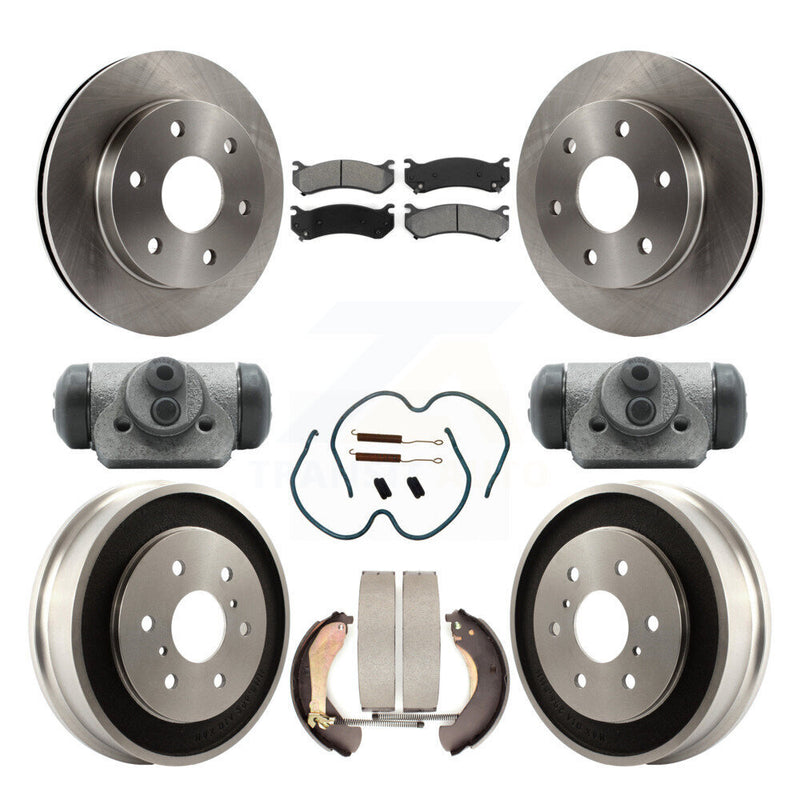 Transit Auto K8S-102474 Disc Brake Kit for 2005-2007 Chevrolet Silverado 1500, Chevrolet Silverado 1500 Classic, GMC Sierra 1500 - Front and Rear product image
