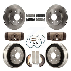 Transit Auto K8S-102475 Disc Brake Kit for 2005-2007 Chevrolet Silverado 1500 Classic, Chevrolet Silverado 1500, GMC Sierra 1500 - Front and Rear product image