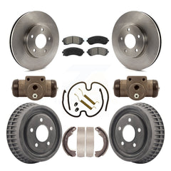 Transit Auto K8S-102476 Disc Brake Kit for 2002-2004 Chevrolet Venture, Oldsmobile Silhouette, Pontiac Montana - Front and Rear product image