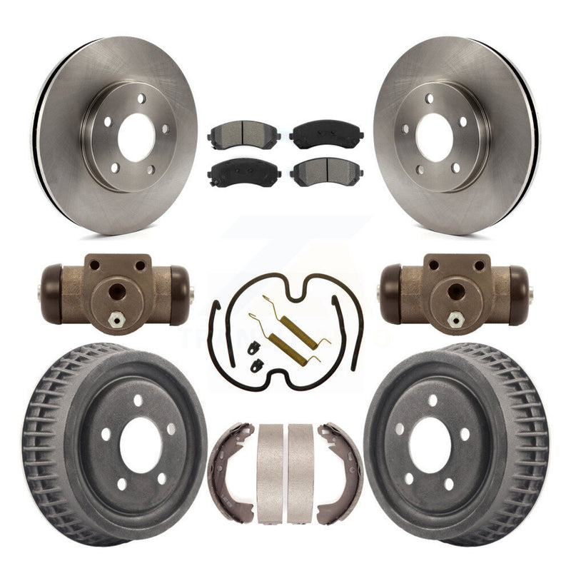 Transit Auto K8S-102476 Disc Brake Kit for 2002-2004 Chevrolet Venture, Oldsmobile Silhouette, Pontiac Montana - Front and Rear product image