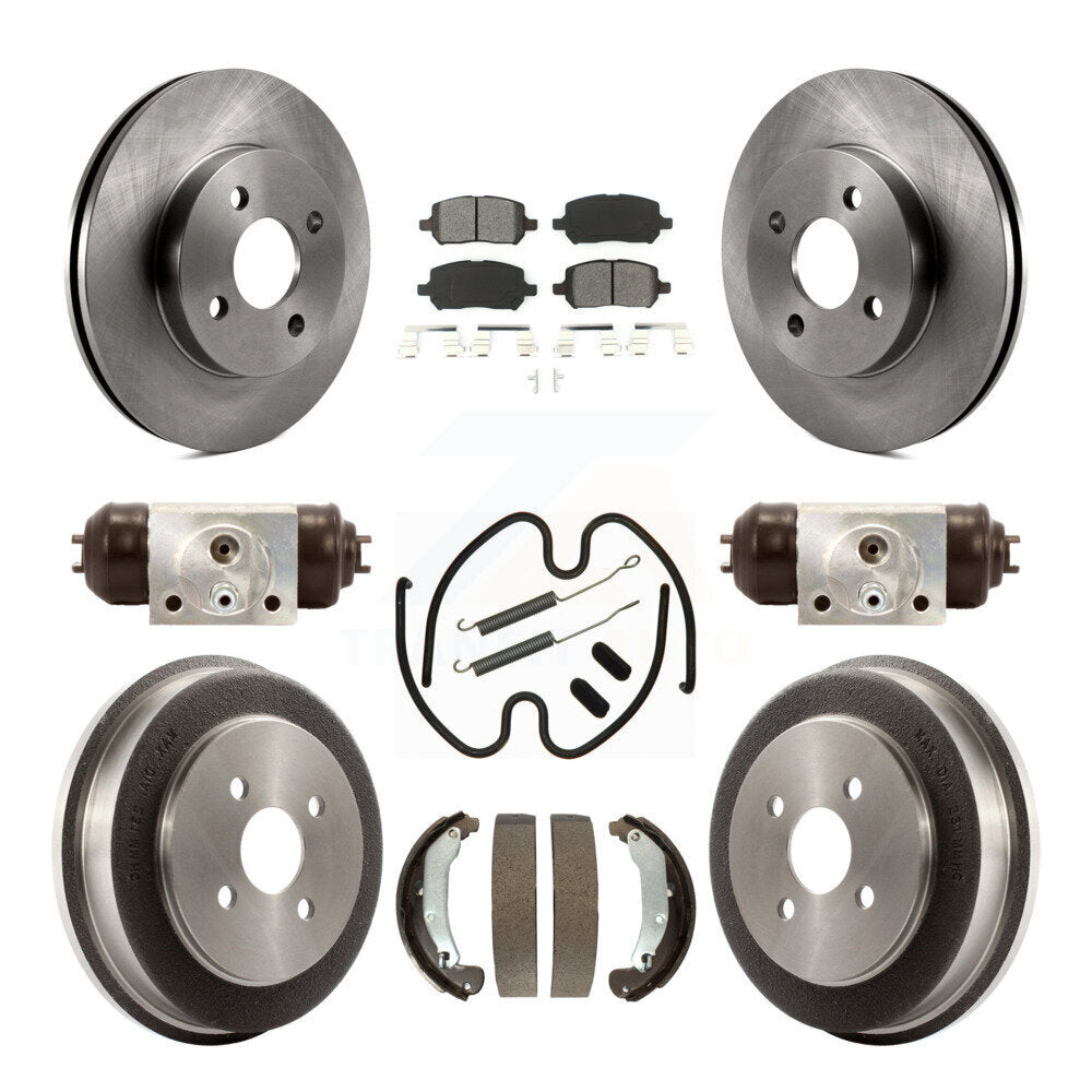 Transit Auto K8S-102478 Disc Brake Kit for 2003-2008 Pontiac G5, Chevrolet Cobalt, Pontiac Pursuit & more - Front and Rear product image