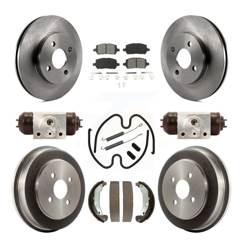 Transit Auto K8S-102478 Disc Brake Kit for 2003-2008 Pontiac G5, Chevrolet Cobalt, Pontiac Pursuit & more - Front and Rear product image