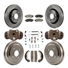 Transit Auto K8S-102482 Disc Brake Kit for 2004-2015 Chevrolet Spark, Pontiac G3, Pontiac G3 Wave & more - Front and Rear product image