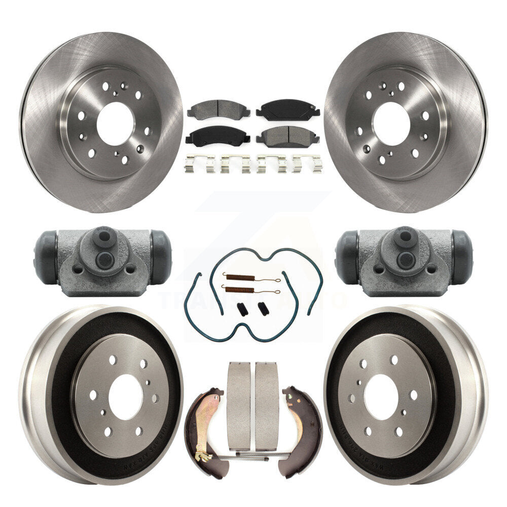 Transit Auto K8S-102485 Disc Brake Kit for 2005-2008 Chevrolet Silverado 1500, GMC Sierra 1500, Chevrolet Silverado 1500 Classic - Front and Rear product image