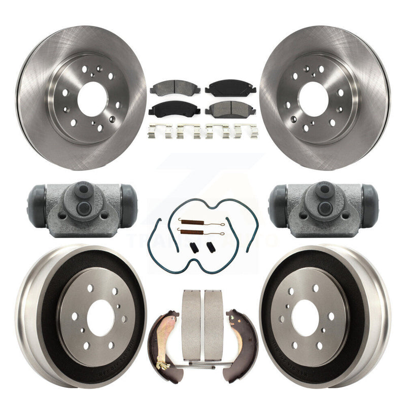 Transit Auto K8S-102485 Disc Brake Kit for 2005-2008 Chevrolet Silverado 1500, GMC Sierra 1500, Chevrolet Silverado 1500 Classic - Front and Rear product image