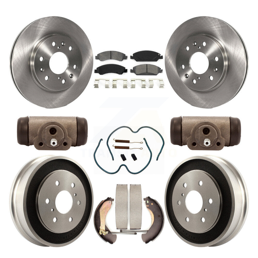 Transit Auto K8S-102486 Disc Brake Kit for 2005-2008 Chevrolet Silverado 1500, GMC Sierra 1500, Chevrolet Silverado 1500 Classic - Front and Rear product image