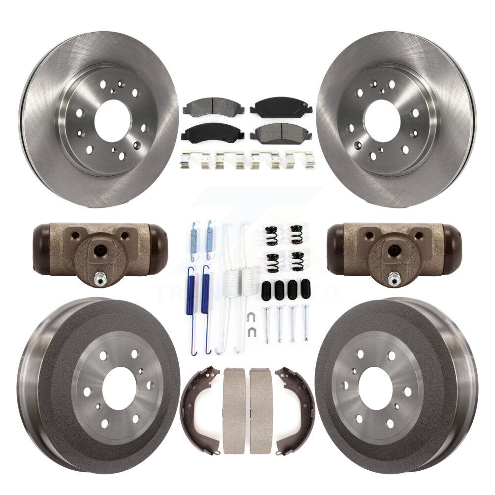 Transit Auto K8S-102487 Disc Brake Kit for 2010-2013 Chevrolet Silverado 1500, GMC Sierra 1500 - Front and Rear product image