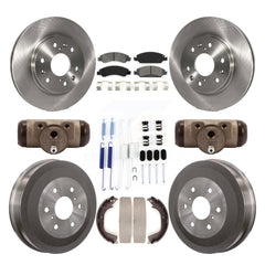 Transit Auto K8S-102487 Disc Brake Kit for 2010-2013 Chevrolet Silverado 1500, GMC Sierra 1500 - Front and Rear product image