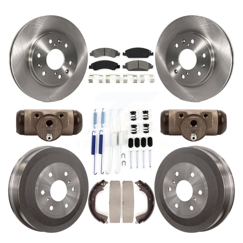 Transit Auto K8S-102487 Disc Brake Kit for 2010-2013 Chevrolet Silverado 1500, GMC Sierra 1500 - Front and Rear product image