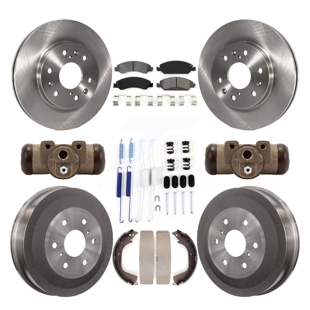 Transit Auto K8S-102488 Disc Brake Kit for 2010-2013 Chevrolet Silverado 1500, GMC Sierra 1500 - Front and Rear product image