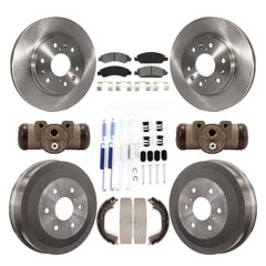 Transit Auto K8S-102488 Disc Brake Kit for 2010-2013 Chevrolet Silverado 1500, GMC Sierra 1500 - Front and Rear product image