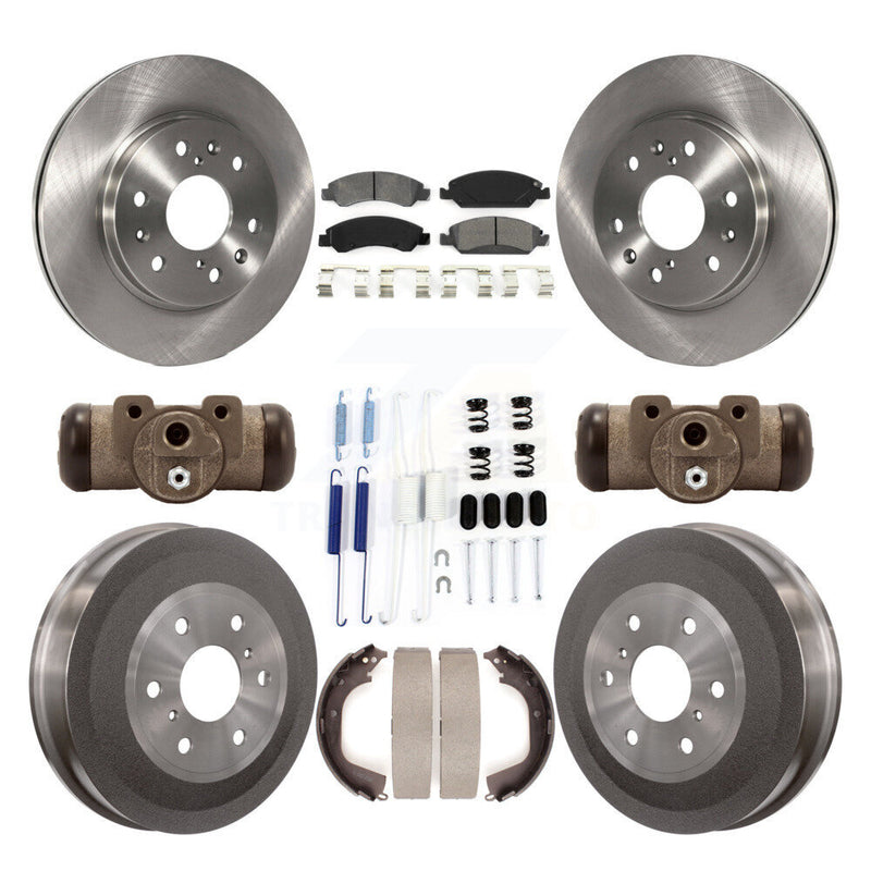 Transit Auto K8S-102488 Disc Brake Kit for 2010-2013 Chevrolet Silverado 1500, GMC Sierra 1500 - Front and Rear product image